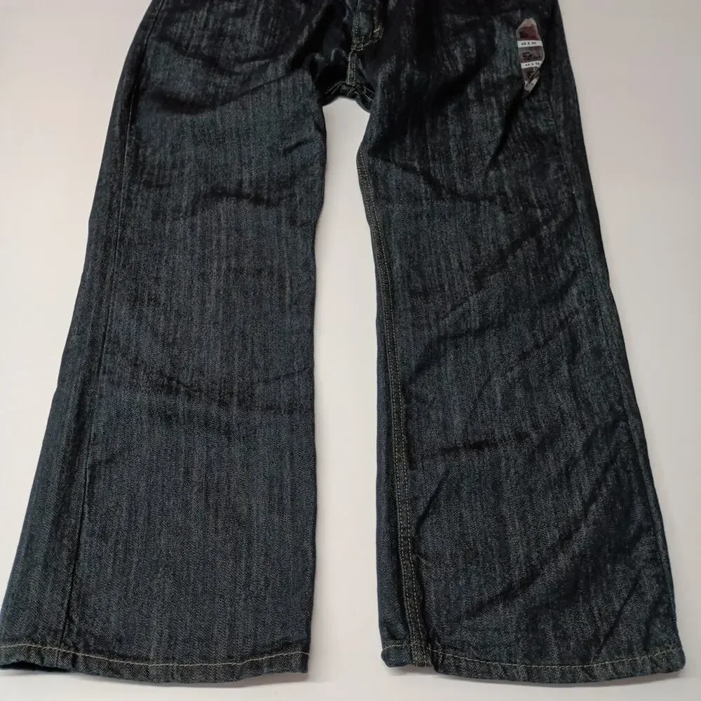 Levi's 527 Slim Bootcut Jeans Men's Size 42x30‎ Blue Dark Wash Cotton